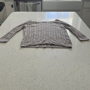 American Eagle Outfitters cable knitted sweater S/P